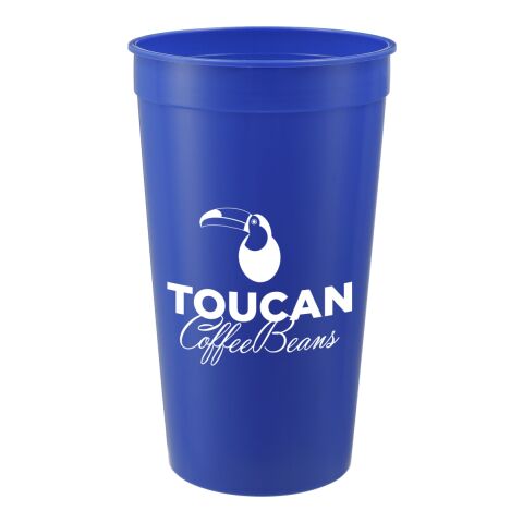 Solid 32oz Stadium Cup Standard | Blue | No Imprint | not available | not available
