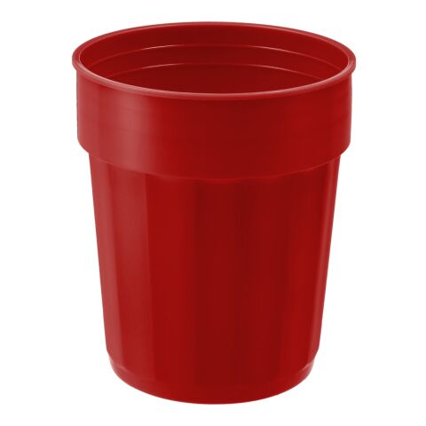 Fluted 16oz Stadium Cup Standard | Red | No Imprint | not available | not available