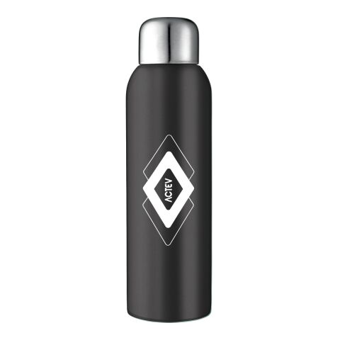Guzzle 28oz Stainless Sports Bottle Black | No Imprint | not available | not available