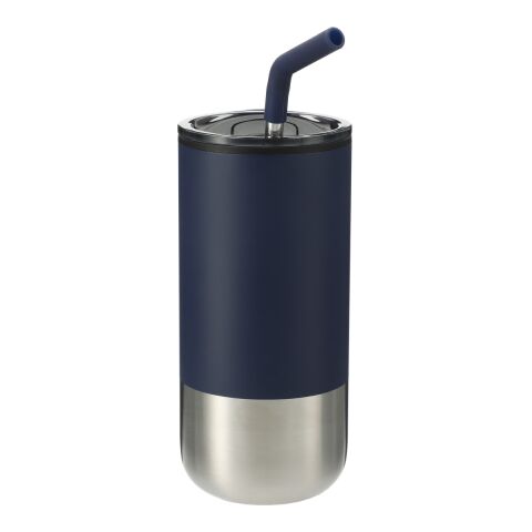 Lagom 16oz Tumbler w/ SS Straw Navy | No Imprint | not available | not available