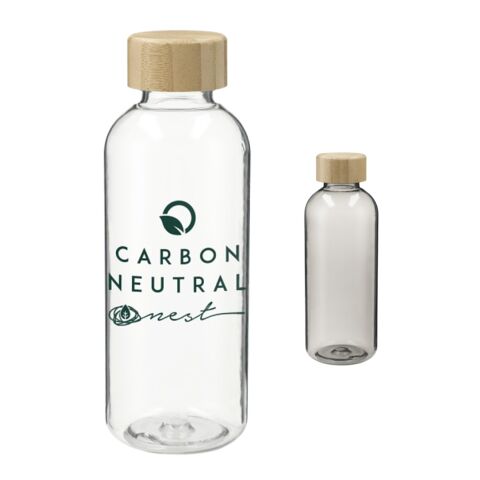 Sona 22oz RPET Reusable Bottle w/ FSC Bamboo lid 