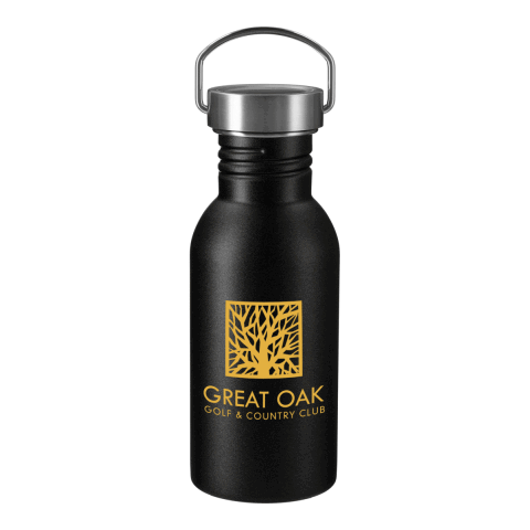 Thor 20oz Stainless Sports Bottle Standard | Black | No Imprint | not available | not available