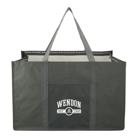 Recycled Woven Utility Tote Standard | Gray | No Imprint | not available | not available