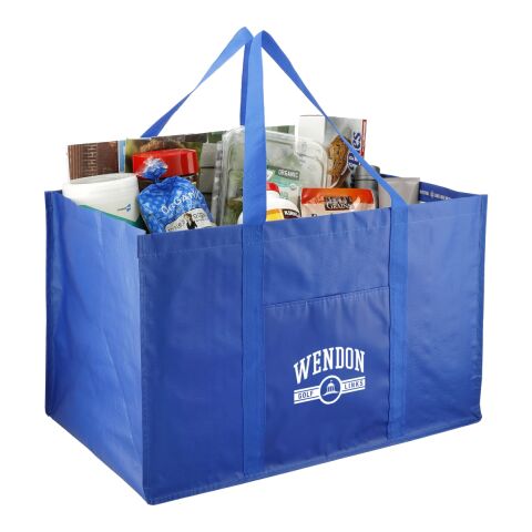 Recycled Woven Utility Tote Royal Blue | No Imprint | not available | not available