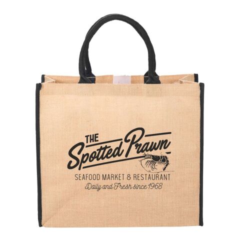 Jute bags with logo top