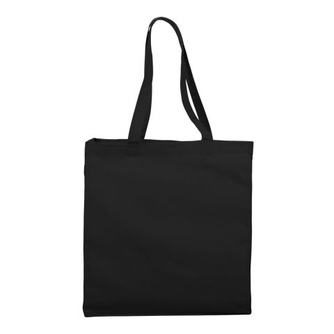 Odessa 8oz Cotton Canvas Tote Standard | Black | No Imprint | not available | not available