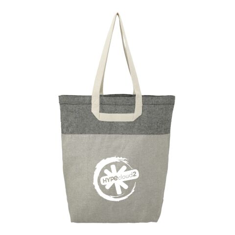 Recycled Cotton U-Handle Book Tote