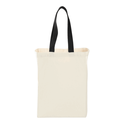Nebraska 5oz Cotton Canvas Grocery Tote Standard | Black | No Imprint | not available | not available