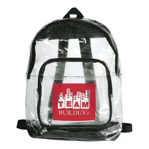 Rally Clear Backpack Standard | Black | No Imprint | not available | not available
