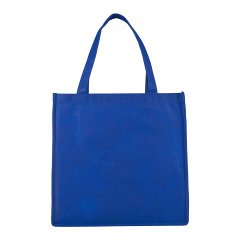 Main Street Non-Woven Shopper Tote Standard | Royal Blue | No Imprint | not available | not available