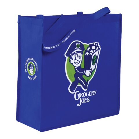 Main Street Non-Woven Shopper Tote Standard | Royal Blue | No Imprint | not available | not available