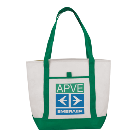 Lighthouse Non-Woven Boat Tote Standard | Green | No Imprint | not available | not available