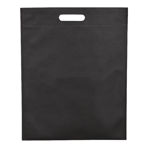 Large Freedom Heat Seal Non-Woven Tote Standard | Black | No Imprint | not available | not available