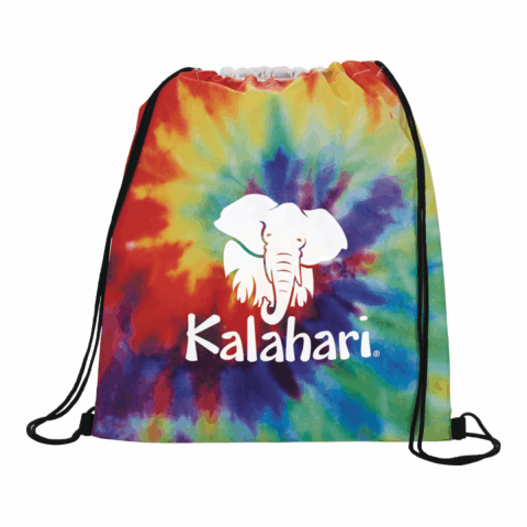 Tie Dye Drawstring Bag Standard | Multi-Colored | No Imprint | not available | not available