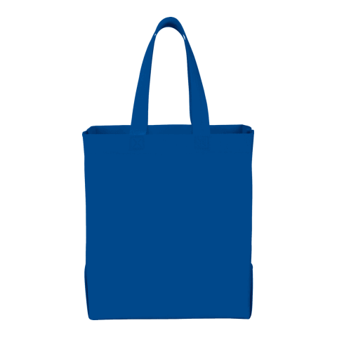 Liberty Heat Seal Non-Woven Grocery Tote Royal Blue | No Imprint | not available | not available