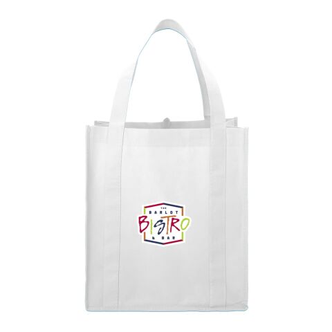 Little Juno Non-Woven Grocery Tote Standard | White | No Imprint | not available | not available