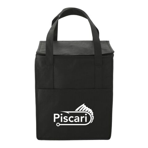 Hercules Flat Top Insulated Grocery Tote Black | No Imprint | not available | not available