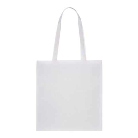 Zeus Non-Woven Convention Tote Standard | White | No Imprint | not available | not available