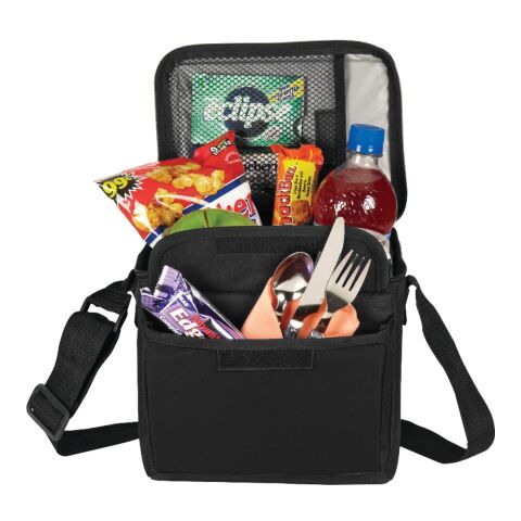 6-Can Lunch Cooler Standard | Black | No Imprint | not available | not available