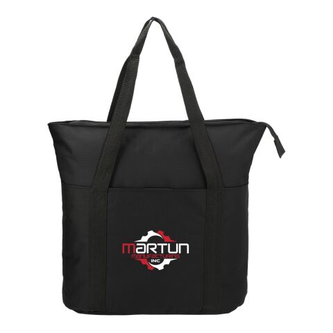 Heavy Duty Zippered Convention Tote Standard | Black | No Imprint | not available | not available