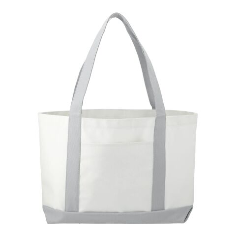 Large Boat Tote Standard | White-Grey Storm | No Imprint | not available | not available