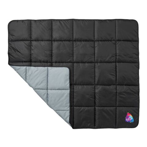 Puffy Outdoor Blanket Standard | Black-Gray | No Imprint | not available | not available