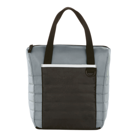 Quilted 12-Can Lunch Cooler Gray | No Imprint | not available | not available