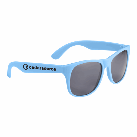 Solid Retro Sunglasses