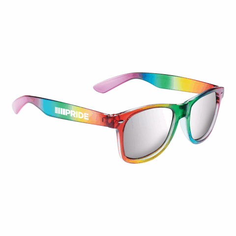 Rainbow Sun Ray Sunglasses Standard | Multi-Colored | No Imprint | not available | not available