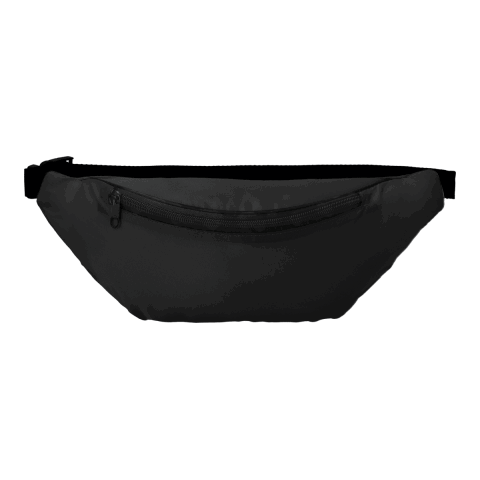 Hipster Recycled rPET Fanny Pack Black | No Imprint | not available | not available