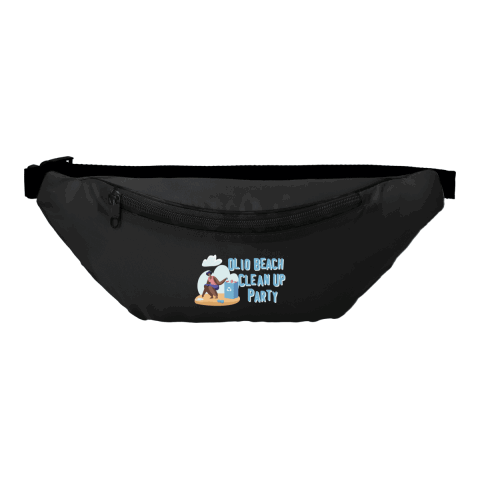 Hipster Recycled rPET Fanny Pack Standard | Black | No Imprint | not available | not available