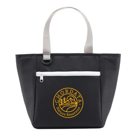 Focus RPET 6 Can Lunch Cooler Black | No Imprint | not available | not available