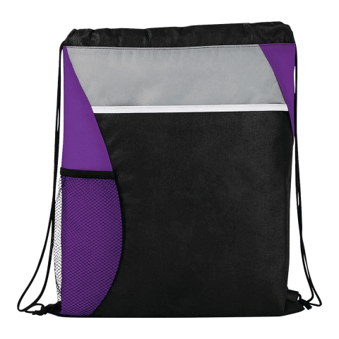Flare Drawstring Bag Purple | No Imprint | not available | not available