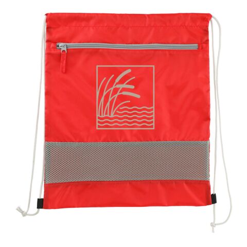 Sparks Recycled Drawstring Bag Standard | Red | No Imprint | not available | not available