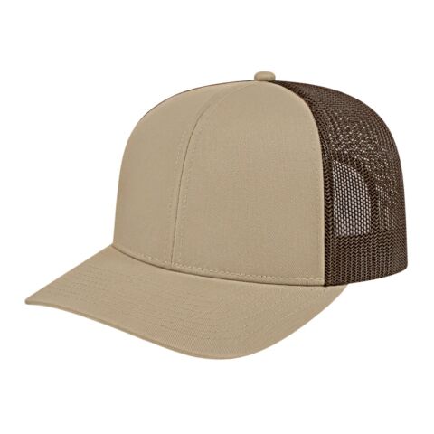 Cap America Poly/Cotton Trucker Mesh Back Cap