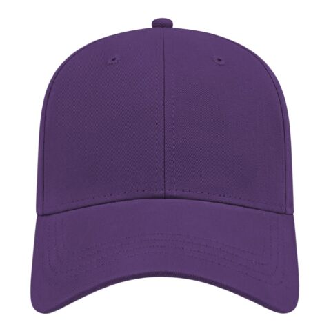 Cap America Lightweight Structured Low Profile Cap Purple | Embroidery | - Left Side Panel | 2.25 Inches × 2.00 Inches