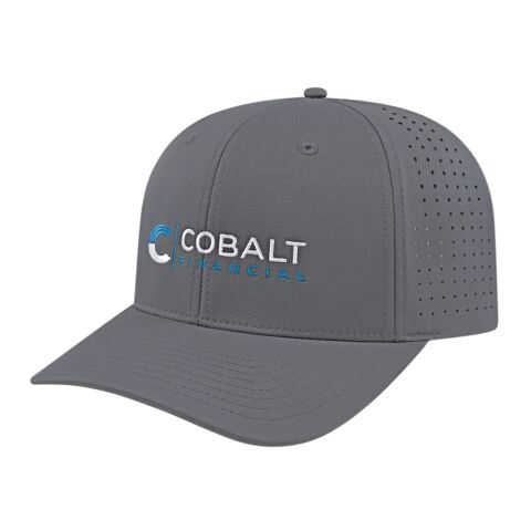 Cap America Perforated Performance Snap Back Cap Graphite | No Imprint | not available | not available