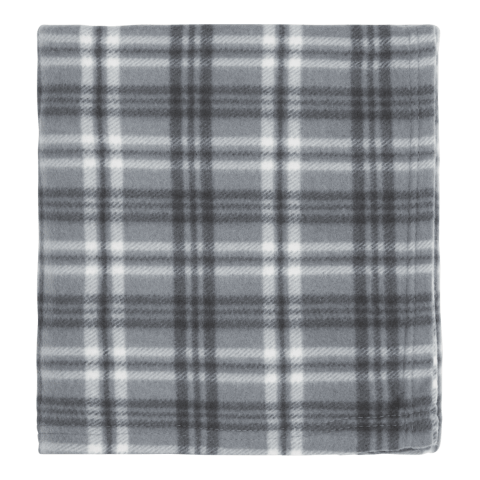 Plaid Fleece Blanket Standard | Black | No Imprint | not available | not available