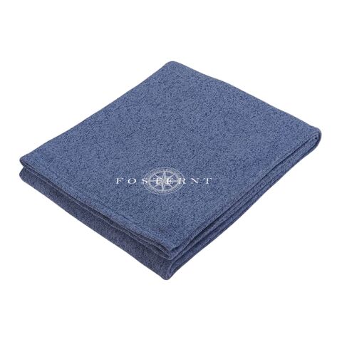 Heathered Fleece Blanket Standard | Blue | No Imprint | not available | not available