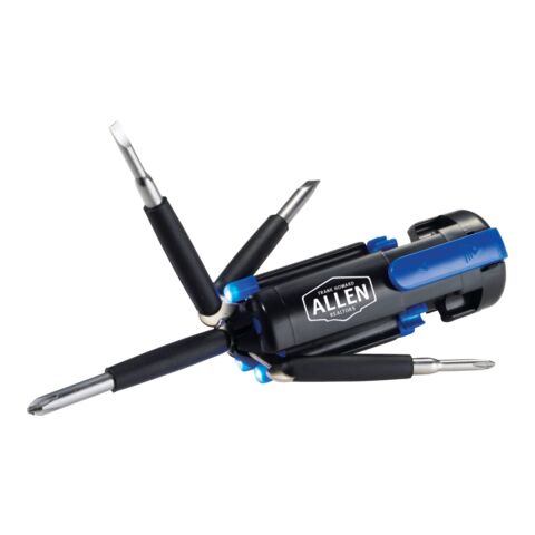 Penta 6-in-1 Screwdriver Flashlight Transparent-Royal Blue | No Imprint | not available | not available