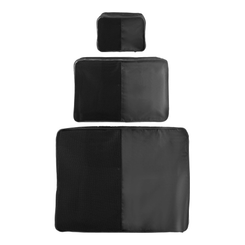 Packing Cubes 3pc set Black | No Imprint | not available | not available