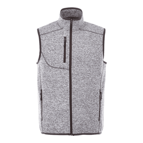 Men&#039;s FONTAINE Knit Vest Gray | S | No Imprint | not available | not available
