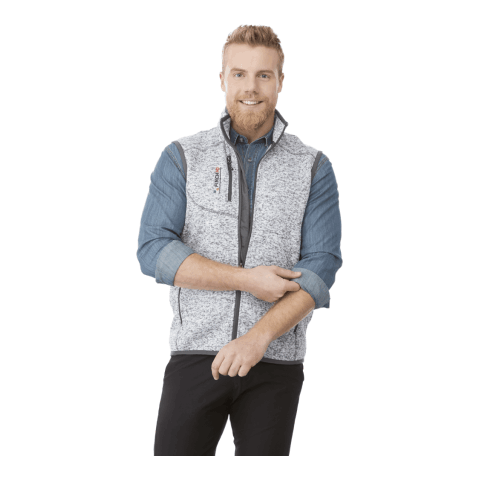 Men&#039;s FONTAINE Knit Vest Standard | Light Heather Grey | S | No Imprint | not available | not available