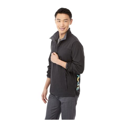 Men&#039;s ODARAY 1/2 Zip Jacket Standard | Black | 5XL | No Imprint | not available | not available