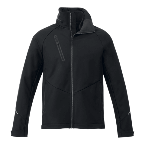 Men&#039;s PEYTO Softshell Jacket Black | 2XL | No Imprint | not available | not available