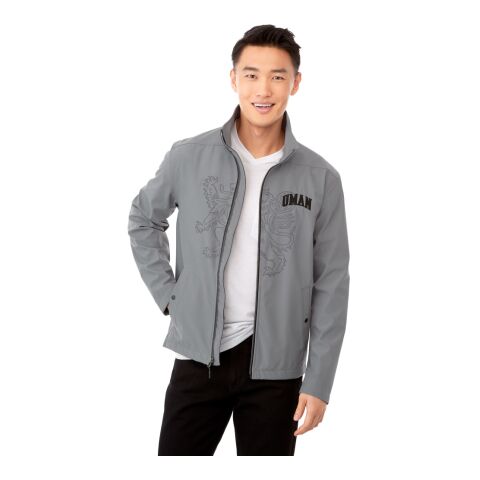 Men&#039;s KARMINE Softshell Jacket Standard | Gray | 2XL | No Imprint | not available | not available
