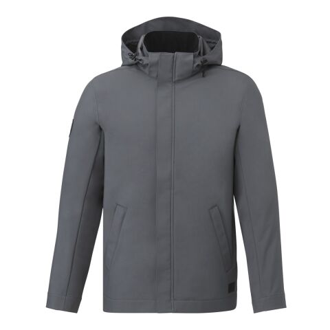 Roots73 NAPANEE Eco Softshell Jacket - Men&#039;s Standard | Charcoal | L | No Imprint | not available | not available