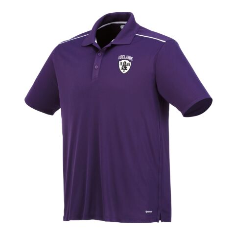 Men&#039;s Albula SS Polo Standard | Dark Plum-White | L | No Imprint | not available | not available