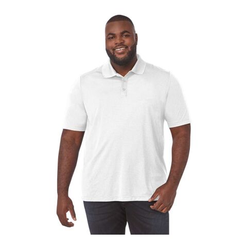 Men’s  DADE Short Sleeve Polo Tall Standard | White | 2XL | No Imprint | not available | not available