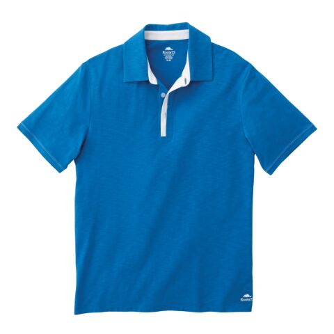 Men&#039;s Stillwater Roots73 SS Polo Standard | Baltic Blue-White | XL | No Imprint | not available | not available